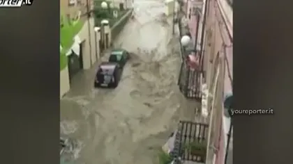 Italia, lovită de fenomene extreme. Sicilia se află sub ape VIDEO