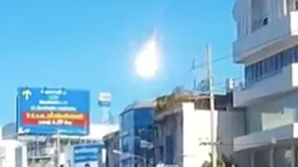 Thailandezii, stupefiaţi. O minge de foc a străbătut cerul deasupra capitalei Bangkok VIDEO