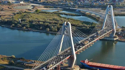 Noul pod de la Agigea din Constanţa ar putea fi dat în folosinţă în trei săptămâni