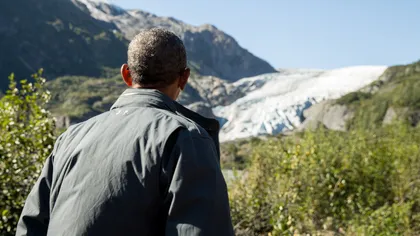 Obama a rămas mut de uimire după ce a vizitat gheţarii din Alaska: 