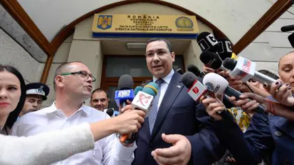 Victor Ponta, audiat la DNA. Premierul a cerut DISJUNGEREA din dosarul Turceni-Rovinari