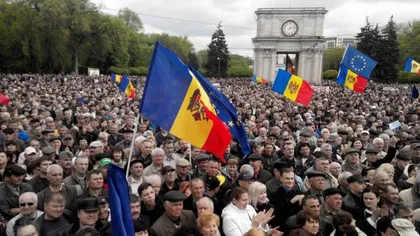 Organizatorii protestelor de la Chişinău, acuzaţi de manipulare şi interese de grup