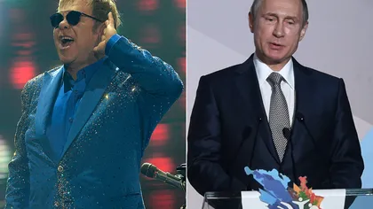 Vladimir Putin l-a sunat pe pe Elton John. Nu a fost o farsă