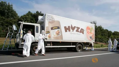 Imigranţii morţi din camionul frigorific abandonat în Austria au decedat după ce au fost închişi în maşină