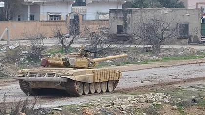 Rusia a trimis tancuri în Siria, în apărarea regimului preşedintelui Bashar al-Assad