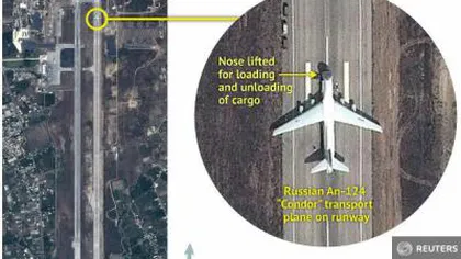 Alertă: 15 avioane cargo ruse au aterizat în Siria