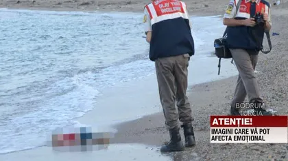 CRIZA IMIGRANŢILOR. IMAGINI ŞOCANTE cu un copil sirian de 3 ani, găsit înecat, fac înconjurul lumii