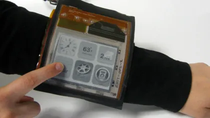 Smartphone-ul de hârtie cu display ce nu consumă energie electrică