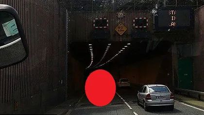 Un şofer a avut un ŞOC când s-a uitat la fotografia făcută într-un tunel. Ce a surprins în imagini FOTO
