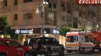 SCENE TERIBILE în centrul Capitalei. Un bărbat a ameninţat că se aruncă de pe bloc, împreună cu cei doi copii