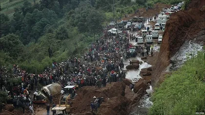 O alunecare de teren în Guatemala s-a soldat cu cel puţin 29 de morţi şi 600 de dispăruţi VIDEO