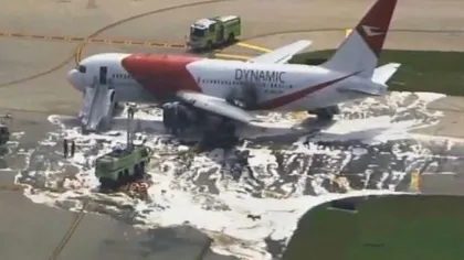 Un avion de pasageri a luat foc pe un aeroport din Florida. Cel puţin 14 răniţi