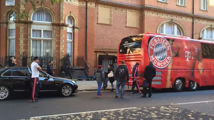 FOTO Autocarul lui Bayern, accident la Londra. Guardiola a început să urle