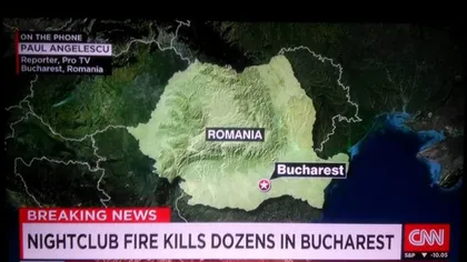 TRAGEDIA de la Bucureşti, BREAKING NEWS la CNN şi BBC