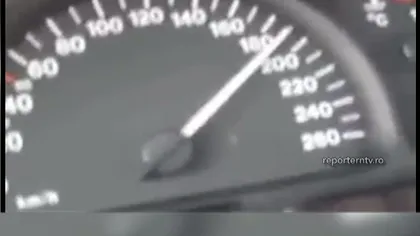 Inconştienţă la volan. Un tânăr s-a filmat în timp ce conducea cu 230 de km la oră VIDEO