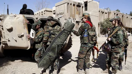 Comandoul special al femeilor-soldat care îl apără pe Bashar al-Assad GALERIE FOTO