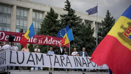 Proteste la Chişinău: Manifestaţiile organizate de Platforma DA au degenerat în VIOLENŢE VIDEO