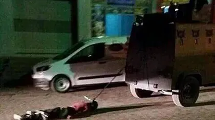 Scandal în Turcia: Cadavrul unui presupus membru al PKK, târât de un vehicul de securitate