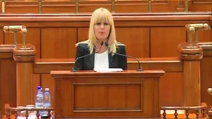 Elena Udrea, către colegii săi deputaţi: Fiţi convinşi că va veni şi rândul vostru