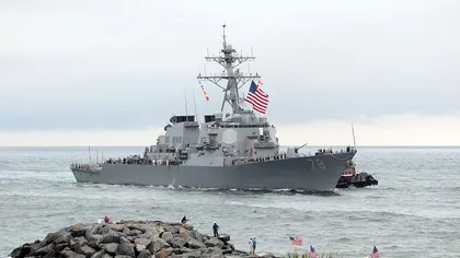 Distrugătorul american USS Porter a ajuns în Marea Neagră. E MONITORIZAT non stop de ruşi