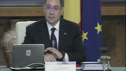 Victor Ponta: E o rectificare bugetară pozitivă. Avem bani mai mulţi decât au fost prevăzuţi
