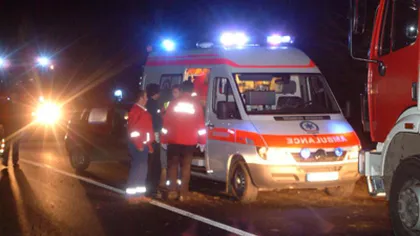 Accident grav în Hunedoara. Un bărbat a murit pe loc, iar o femeie se află în stare gravă