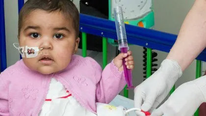 Premieră medicală: Leucemie în regresie la o fetiţă de un an, după o terapie cu ''celule programate''