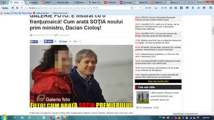 Dacian Cioloş este căsătorit cu o franţuzoaică. Cum arată soţia noului premier FOTO