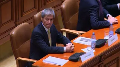 GAFĂ a lui Dacian Cioloş în discursul ţinut în Parlament
