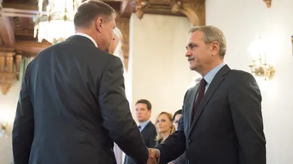 STENOGRAME din întâlnirea dintre Klaus Iohannis şi PSD. Ce i-a propus Dragnea preşedintelui