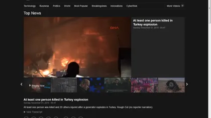 Explozie în Turcia: Un mort şi 20 de răniţi în incendiu