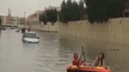 Ploi torenţiale în Arabia Saudită şi Qatar