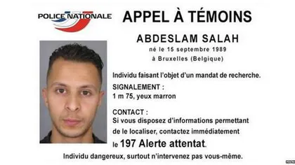 ATENTATE FRANŢA. Teroristul Salah Abdeslam ar fi fost văzut în cartierul Anderlecht din Bruxelles