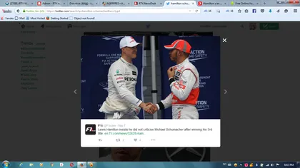 VIDEO Lewis Hamilton l-a atacat dur pe Michael Schumacher. Fanii neamţului sunt consternaţi