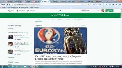 EURO 2016. UEFA a publicat componenţa urnelor valorice. Unde a fost plasată România