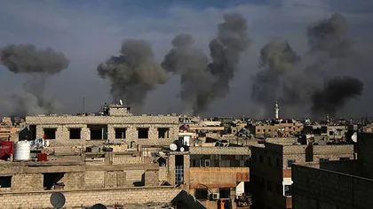 ATACURI AERIENE, la Damasc: Cel puţin 45 de morţi, printre care şi zece copii