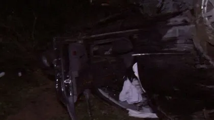 Accident în Suceava. Un şofer a intrat cu maşina în gardul casei Sofiei Vicoveanca
