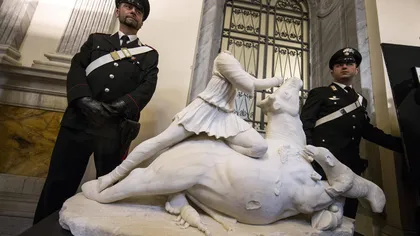 Poliţia italiană a descoperit o reţea de hoţi de artă care acţionau pe aeroportul din Roma