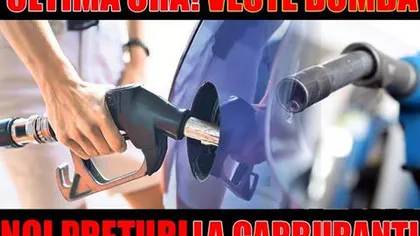 Veşti bune pentru şoferi: Cât vor costa motorina şi benzina în 2016