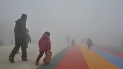 COD ROȘU de poluare în China. 
