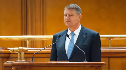 Klaus Iohannis, în Parlament: COLECTIV, cea mai tragică lecţie a lui 2015. Concluzia: Corupţia ucide! VIDEO