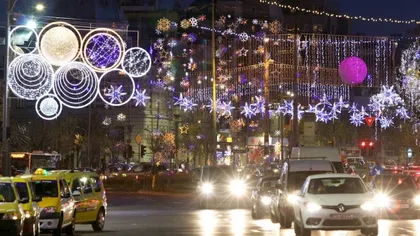 Luminiţele de Crăciun din Bucureşti, mai scumpe ca cele din Viena