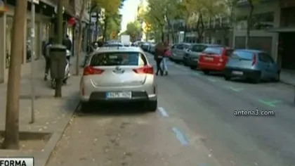 ALERTĂ de POLUARE în Madrid. Parcarea în centrul oraşului a fost interzisă VIDEO