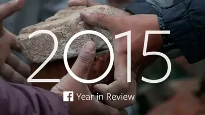 Facebook video review îţi arată ce s-a întâmplat în 2015