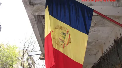 GAFĂ de Ziua Naţională a României. DRAPELUL comunist, arborat de o instituţie publică