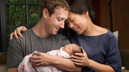 Fetiţa lui Mark Zuckerberg are deja milioane de fani pe Facebook FOTO