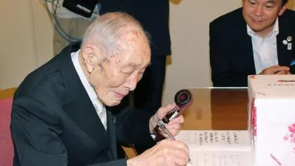 Cel mai vârstnic bărbat din lume a murit în Japonia la vârsta de 112 ani