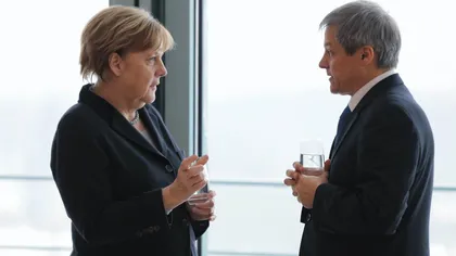 Dacian Cioloş s-a întâlnit cu Angela Merkel. Ce au discutat cei doi oficiali UPDATE
