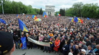 Republica Moldova: Preşedintele parlamentului invită liderii protestatarilor la dialog
