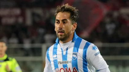 Bucurie scurtă. Un fotbalist de la Pescara a rămas înţepenit după ce a marcat din 11 metri VIDEO